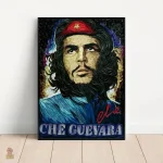 Affiche artistique Che Guevara Cuba marine