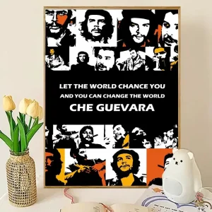 Affiche Che Guevara mosaïque portraits