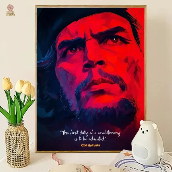 Affiche Che Guevara pour passionnés d'histoire