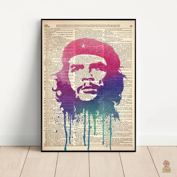 Affiche Che Guevara au design unique