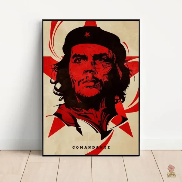 Affiche Che Guevara colorée et inspirante