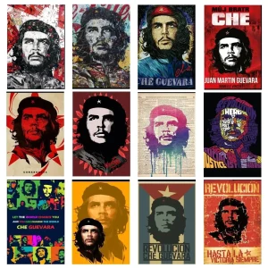 Affiche Che Guevara aux couleurs vibrantes