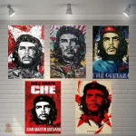 Collage Che Guevara avec citation inspirante