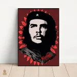 Affiche unique Che Guevara avec style low poly