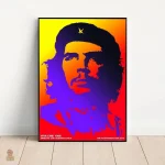 Design graphique de Che Guevara en version low poly