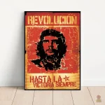 Affiche Che Guevara : double portrait graphique