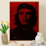 Che Guevara en art Warhol, affiche décorative originale