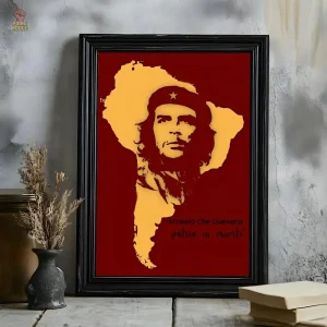Affiche Che Guevara Patria o Muerte Amérique Sud