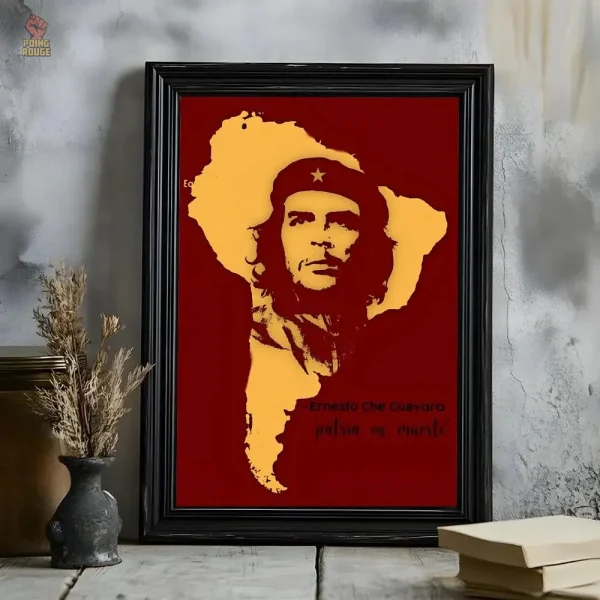 affiche-che-guevara-patria-o-muerte-amerique-sud-1 Affiche Che Guevara Patria o Muerte Amérique Sud