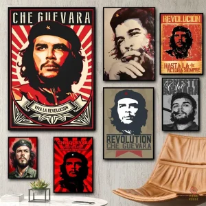 Peinture Che Guevara en affichage artistique décoratif