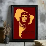 Affiche emblématique de Che Guevara en bold