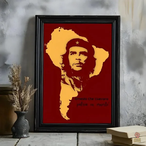 Illustration pop art de Che Guevara, décoration murale