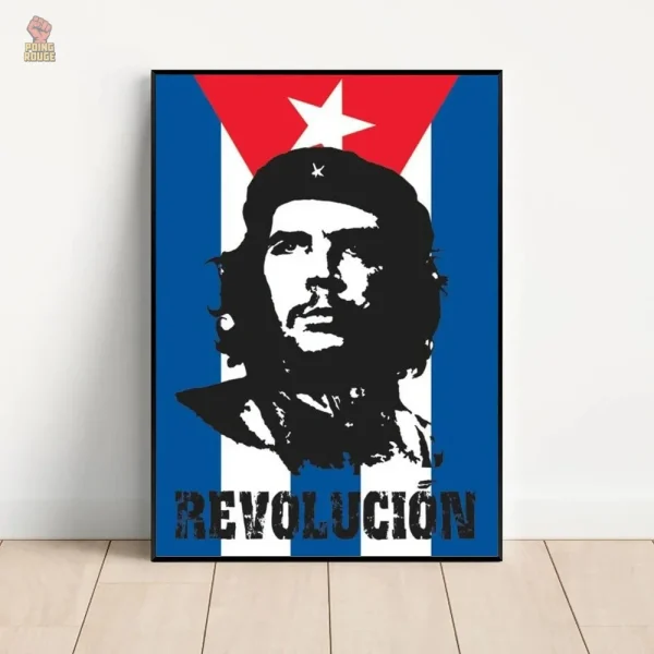 Affiche décorative Che Guevara avec texture unique