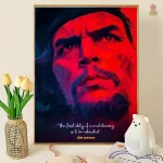 Affiche Che Guevara révolutionnaire citation