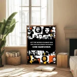 Affiche historique de Che Guevara avec message fort