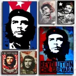 Poster représentant Che Guevara en style graphique distinctif
