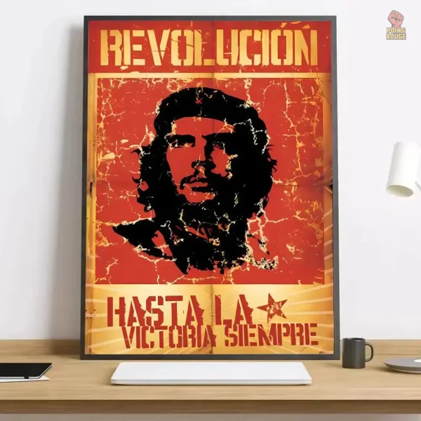 affiche-che-guevara-revolucion-hasta-la-victoria-1 Affiche Che Guevara - Révolution jusqu'à la victoire