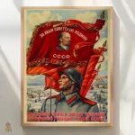 Affiche portrait de Staline