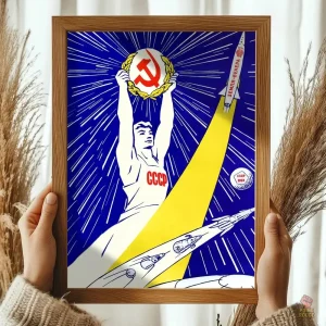 Affiche portrait de Staline