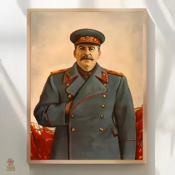 affiche-portrait-staline-sovietique-n14-1 Affiche portrait de Staline