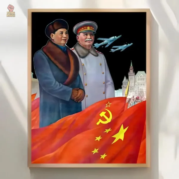 affiche-portrait-staline-sovietique-n3-1 Affiche portrait de Staline