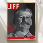 Affiche portrait de Staline