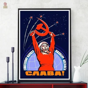 Affiche propagande soviétique rétro n°4
