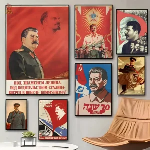 Visuel emblématique de la victoire stalinienne en période communiste