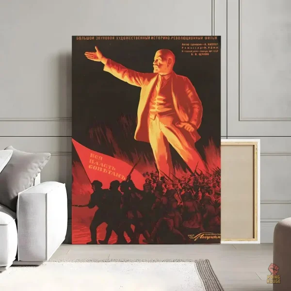 affiche-toile-staline-cccp-vintage-n13-1 Affiche vintage Staline CCCP