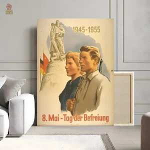 Affiche toile vintage Staline CCCP N°7