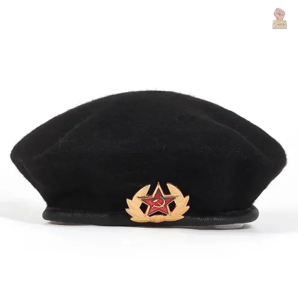 beret-laine-feutree-urss-navy-sovietique-retro-1 Béret laine feutrée rétro soviétique couleur navy