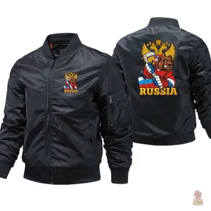 Blouson militaire soviétique multicolore