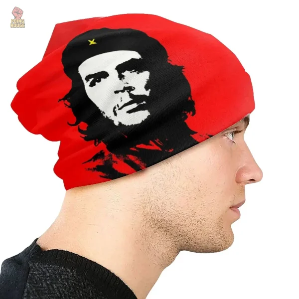 Style urbain : bonnet Che Guevara avec logo