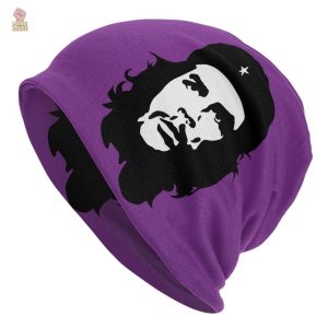 Bonnet pourpre inspiré par Che Guevara