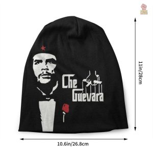 Bonnet noir avec design emblématique de Che
