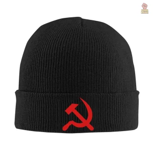 Bonnet communiste avec le symbole faucille et marteau URSS