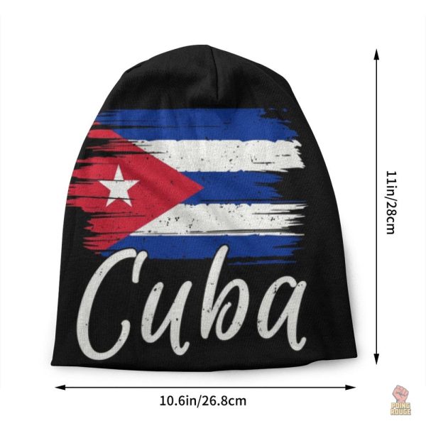 Bonnet noir avec motif Cuba Libre emblématique