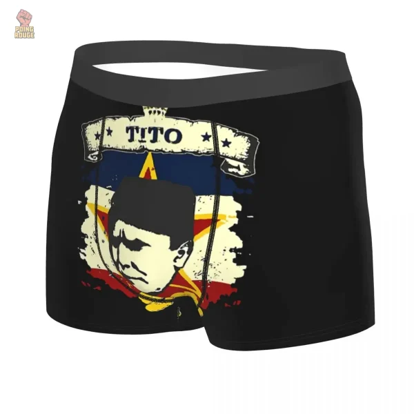 Caleçon rétro pour homme, coloris noir
