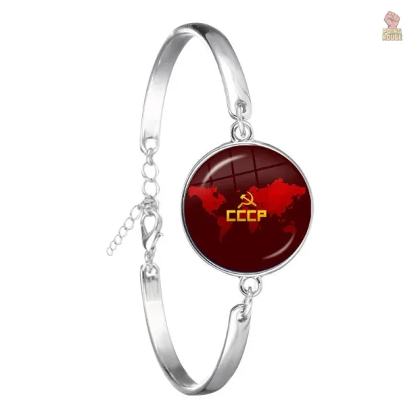 bracelet-communiste-carte-du-monde-cccp-1 Bracelet Carte du Monde CCCP, symbole du communisme