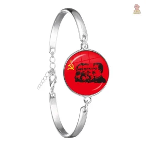 Bracelet Soviétique en hommage aux leaders communistes