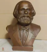 Buste en cuivre rouge de Karl Marx
