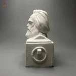 Buste en plâtre de Karl Marx