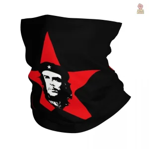 Cache cou étoile rouge, style Che Guevara, accessoire mode