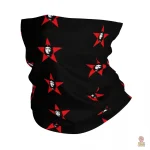 Cache cou étoile rouge, style Che Guevara