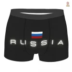 Boxers avec emblème communiste en couleur vive