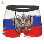 Caleçon boxeur Russie aigle bicéphale argenté - vue 7