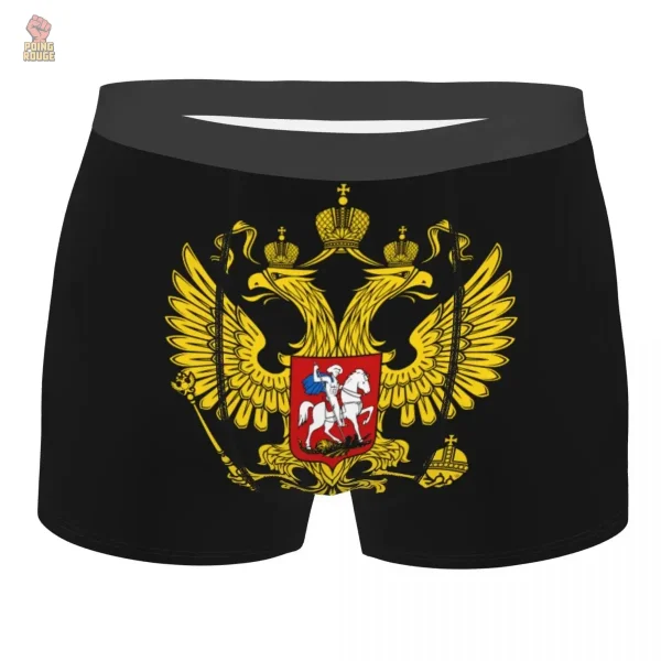 calecon-boxeur-russie-aigle-bicephale-dore-1 Caleçon boxeur Russie aigle bicephale doré