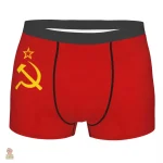Caleçon boxeur Russie aigle bicephale doré - vue 4