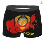 Caleçon boxeur Russie aigle bicephale doré - vue 7
