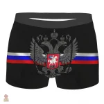 Caleçon boxeur Russie aigle bicephale doré - vue 9